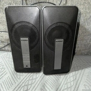 Elegiant SR300 Black 2 Channel Stereo Quality 10W Multimedia Sound PC Speaker